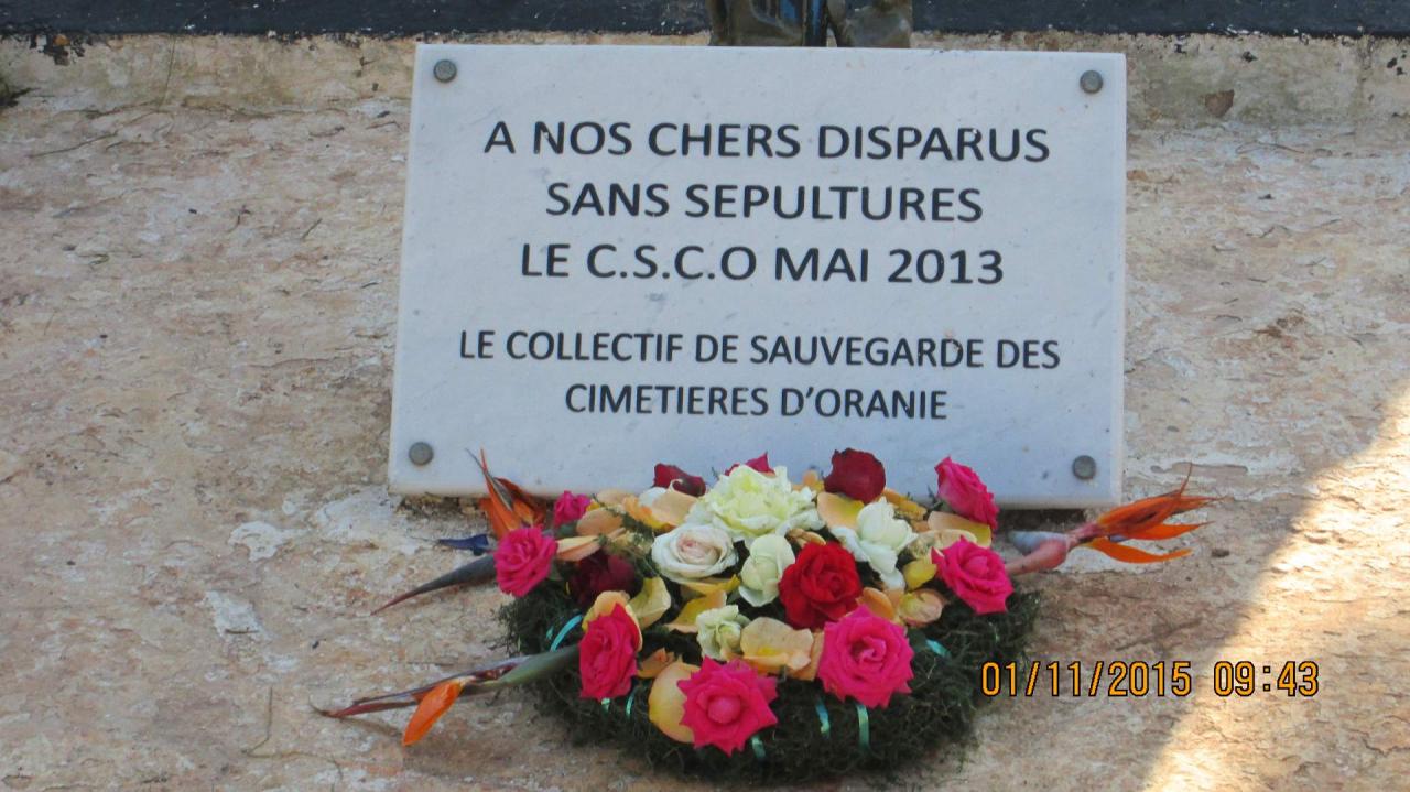 Commémoration 01 11 2015 à Oran